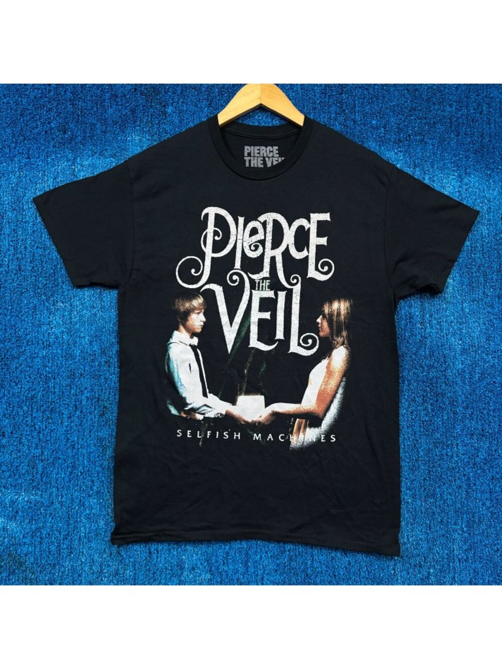 Pierce the Veil Selfish Machines Album Cover Pop Punk Tee M